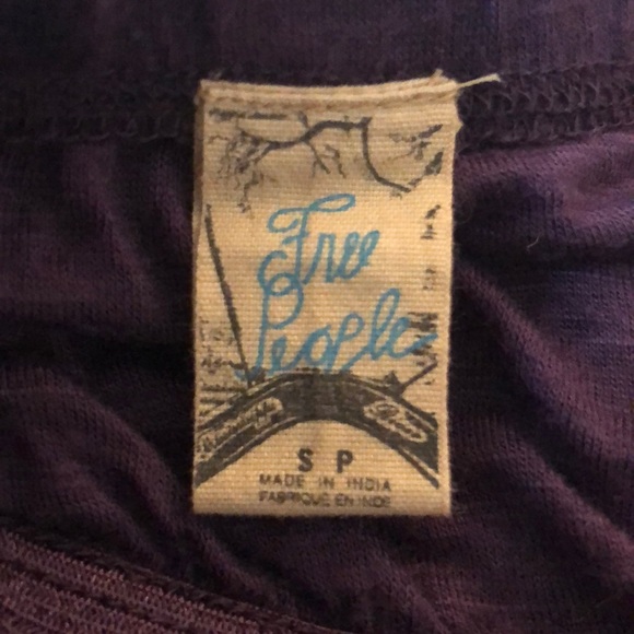 Free People Two-toned Dress 💜🖤 - Picture 3 of 3